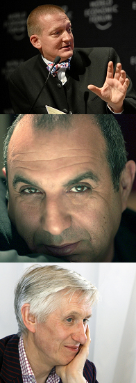 ▲ 위에서부터 아룹(ARUP) 크리스 루브크만 국장, 이탈리아 산업디자이너 스테파노 지오반노니, 런던대 존 우드 교수 ⓒ 서울시