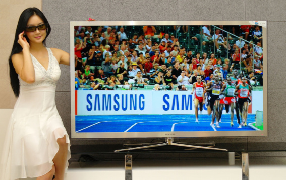 ▲ 삼성전자 65인치 풀HD 3D LED TV. ⓒ 뉴데일리