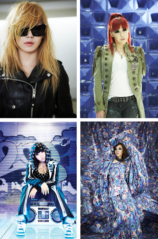 ▲ 2NE1의 티저사진 ⓒ YG-LIFE