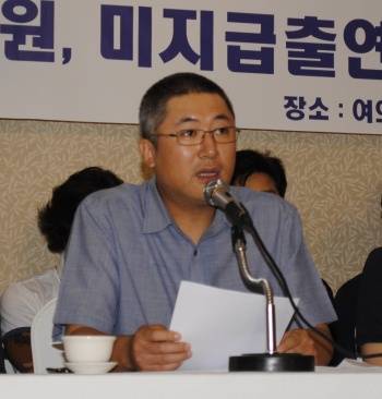 ▲ 한예조 김응석 위원장  ⓒ 뉴데일리