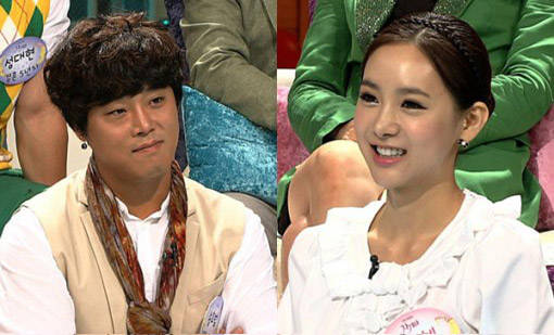 ▲ SBS '스타부부쇼-자기야'의 녹화에 참여한 송호범(좌), 백승혜(우) 부부 ⓒ SBS