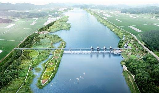 ▲ 5경 왕진 나루 준공뒤 모습 조감도ⓒ