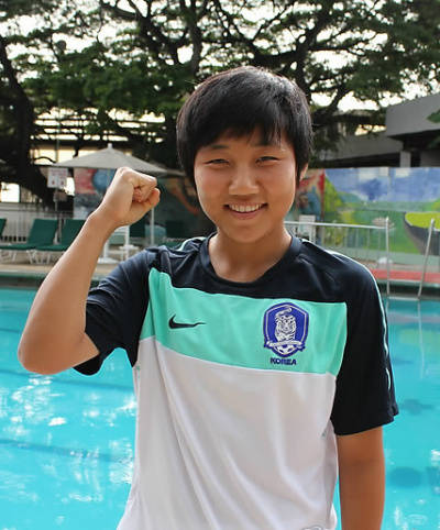 ▲ 2010 FIFA U-17 여자월드컵 준결승전에서 1골, 1도움의 맹활약을 펼치며 사상 첫 결승진출을 이끈 여민지.ⓒ연합뉴스