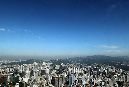 ▲ 높아지는 가을 하늘. ⓒ연합뉴스