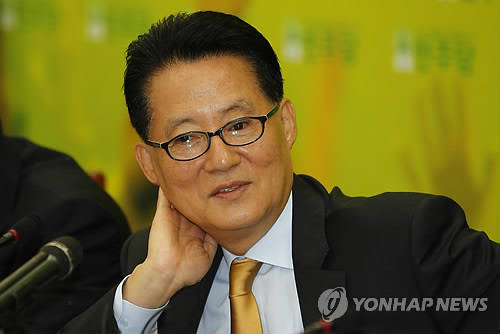 ▲ 연일 4대강 예산을 삭감해 도시 하수예산으로 써야한다고 주장하는 박지원 민주당 원내대표.ⓒ