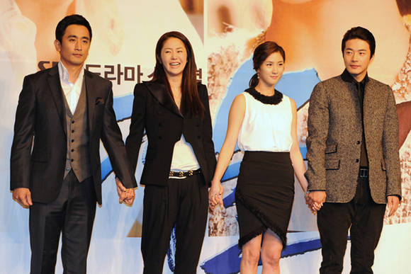 ▲ 드라마 '대물'의 주인공 4인방.  ⓒ 김상엽 기자