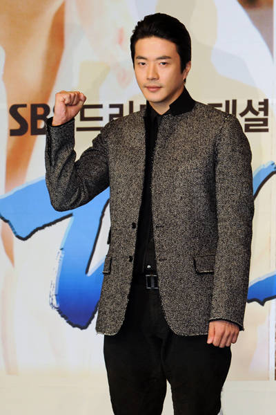 ▲ '대물'에서 열혈검사 역을 맡은 배우 권상우.  ⓒ 김상엽 기자