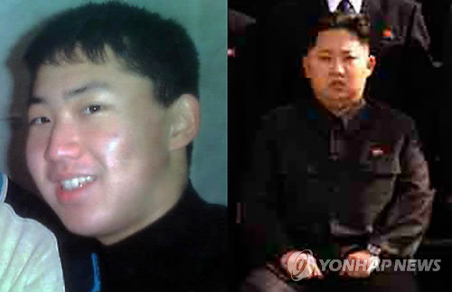 ▲ 북한 김정일 국방위원장이 평양 금수산기념궁전에서 당 중앙기관 성원 및 제3차 노동당 대표자회 참가자와 기념촬영을 하고 있다. 김정일 왼편 두번째 붉은 원안이 김정은 중앙군사위원회 부위원장이다. 정확한 촬영일시는 밝히지 않았다ⓒ연합뉴스