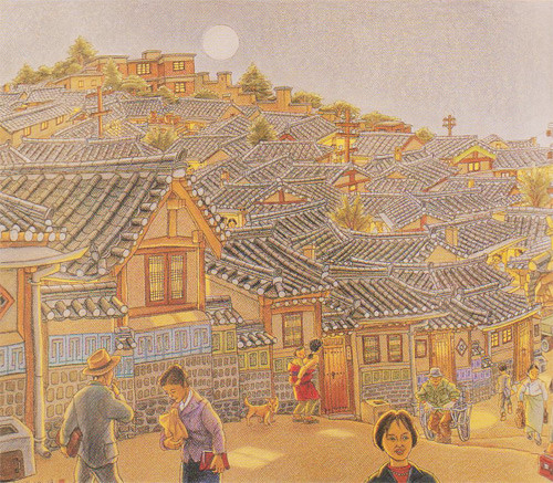 ▲ 가회동의 달 (1)