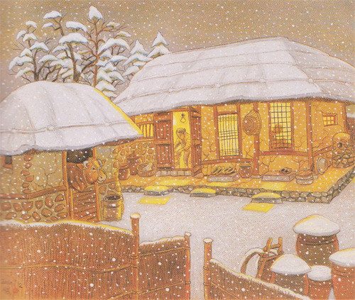 ▲ 눈 내리는 밤(4)