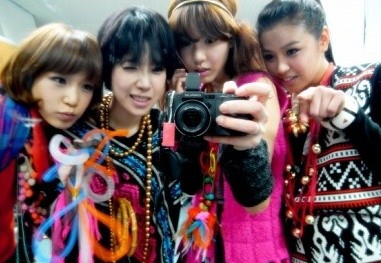 ▲ 그룹 바닐라루시  ⓒ 배다해 미니홈피