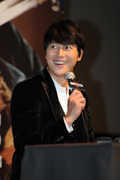 ▲ 5일 정우성은 영화 '검우강호' 기자간담회에 참석했다. ⓒ 김상엽기자