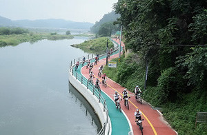 ▲ 올림픽공원~속초 190Km를 자전거로 달린다 ⓒ연합뉴스
