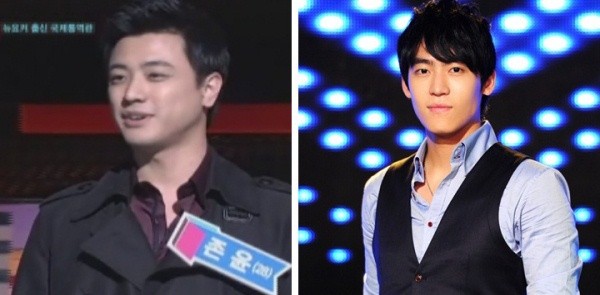 ▲ 이름이 같아 화제 선상에 오른 존윤(좌)과 존박(우).