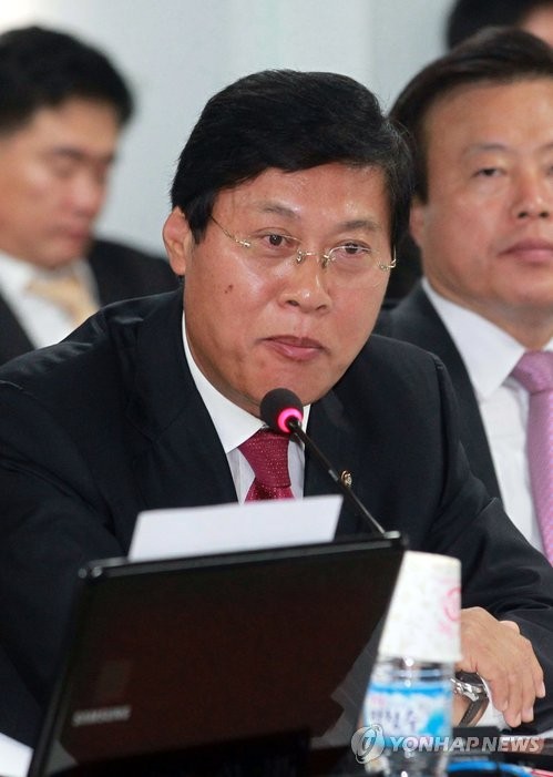 ▲ 국감장에서 발언하는 한나라당 장광근 의원. 야당의 4대강 비난에 대해 