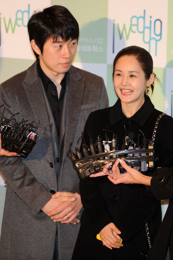 ▲ 임요환-김가연 커플.  ⓒ 김상엽 기자