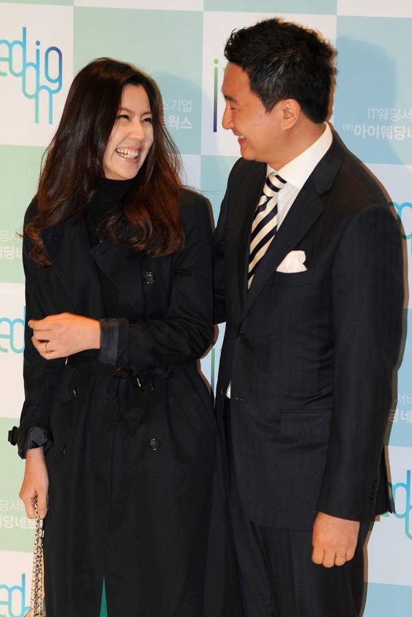 ▲ 주영훈-이윤미 부부.  ⓒ 김상엽 기자