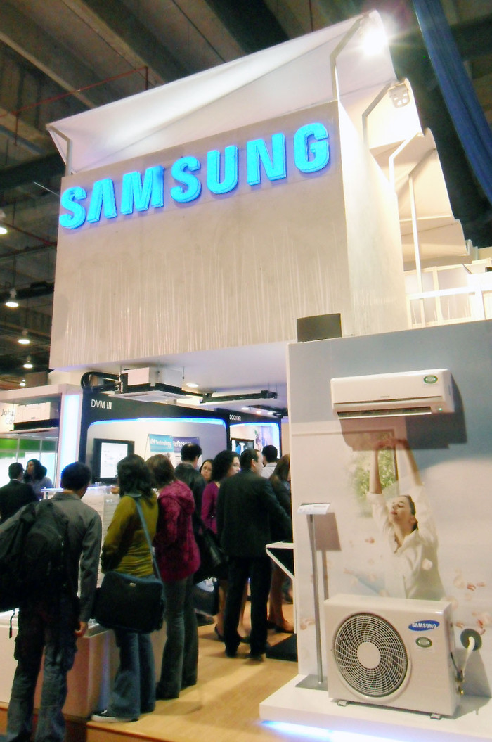 ▲ 삼성전자는 26일부터 28일까지 멕시코시티 월드 트레이드 센터에서 열린 중남미 최대 규모 공조 전시회 AHR Expo Mexico'에 참가하여 공조 제품과 기술력을 선보였다.ⓒ뉴데일리