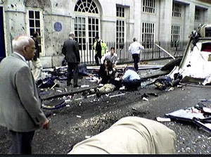 ▲ 2007년 영국 G8 정상회의 때의 7.7런던 지하철 테러.ⓒ자료사진