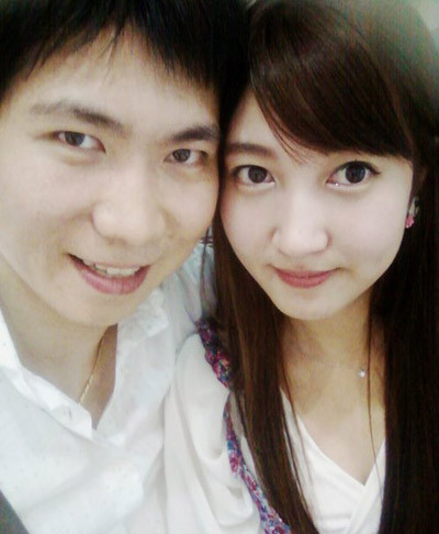 ▲ 유승민 선수(좌)와 그의 피앙세 이윤희씨(우) ⓒ 연합뉴스