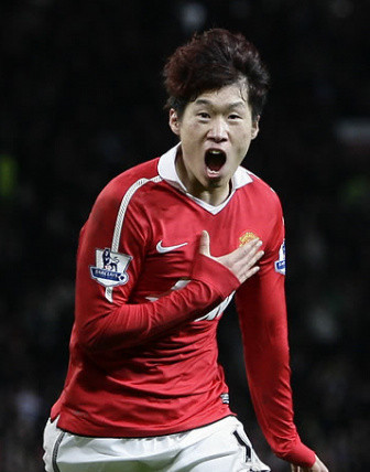 ▲ 박지성선수가 7일(한국시간) 울버햄튼 전에서 두 골을 뽑아내며 대활약을 펼쳤다. ⓒ연합뉴스