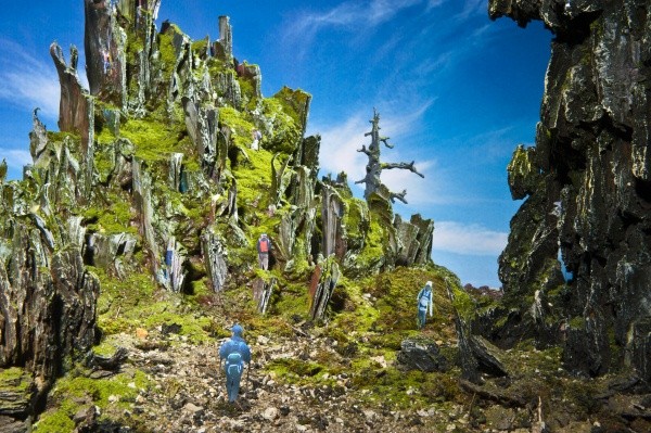 ▲ 방동환 : 신문 산수화 50x60cm pigment print  ⓒ 뉴데일리