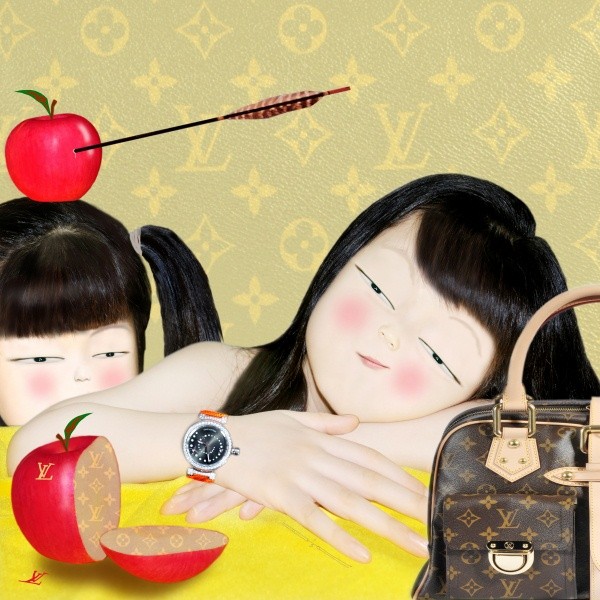 ▲ N11 PA-YA(파야) : Noblesse Children series(노블레스 칠드런 시리즈) 2008 Lamb-da print 115x115cm   ⓒ 뉴데일리