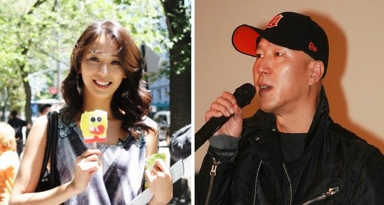 ▲ 배우 한고은과 김동원 감독.  ⓒ지앤지프로덕션 / 연합뉴스