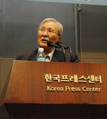 ▲ 김동길 명예교수는 