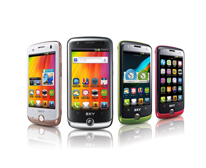 ▲ 스카이 미라크 4색 모델 (블랙, 화이트, 펑키핑크, 올리브그린)ⓒ뉴데일리