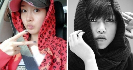 ▲ 성유리(좌)와 이안나(우).