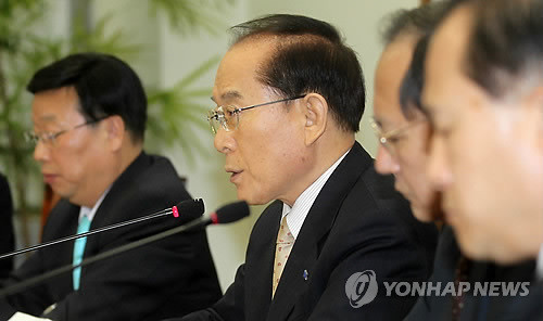 ▲ 한나라당 안상수 대표