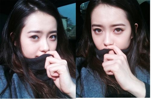 ▲ 고아라가 여신급 셀카를 공개해 화제다.ⓒ디시인사이드 '아라'갤러리