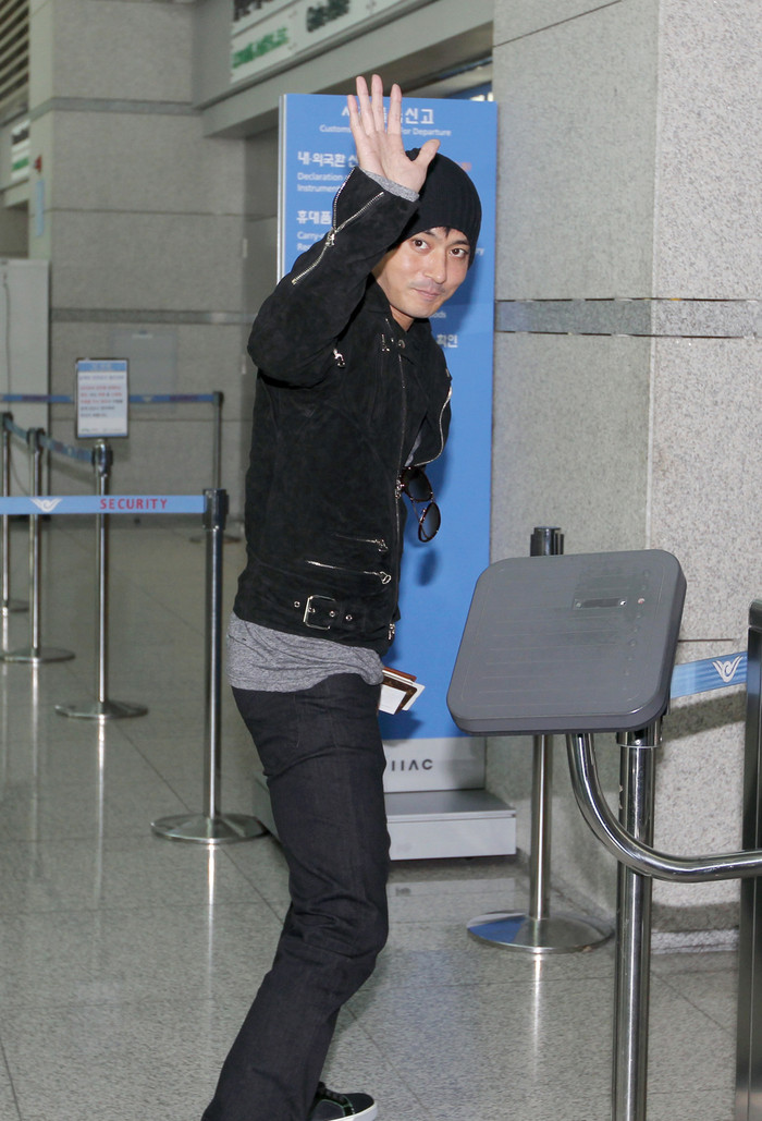 ▲ 할리우드 블록버스터 '워리어스 웨이' 홍보차 LA로 떠난 배우 장동건.  ⓒ 뉴데일리