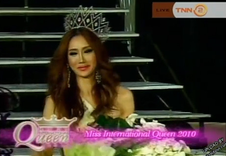 ▲ 세계 성전환자 미인 선발대회에서 한국대표 한민희가 우승을 차지했다. ⓒ 유투브 캡쳐