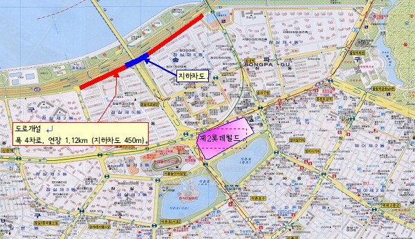 ▲ 신설도로 위치도ⓒ