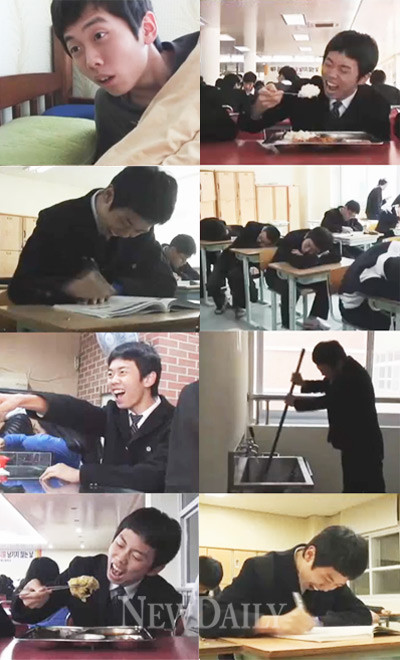 ▲ '고등학생의 하루'ⓒ구봉고등학교 방송부