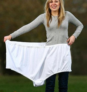 ▲ 빅 블루머스가 만든 XXXXXXXXXL 팬티.ⓒ유코피아닷컴 캡처