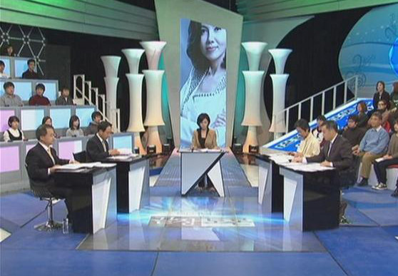 ▲ tvN '백지연의 끝장토론'.ⓒ화면 캡처