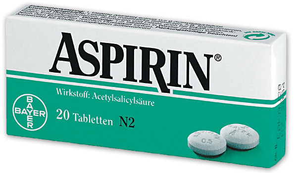 ▲ 아스피린을 한알씩 꾸준히 먹으면 암으로 인한 사망률을 줄일 수 있다. ⓒaspirin.com