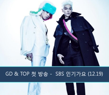 ▲ 빅뱅의 지드래곤과 탑이 19일 인기가요를 시작으로 활동을 시작한다.  ⓒYG 블로그