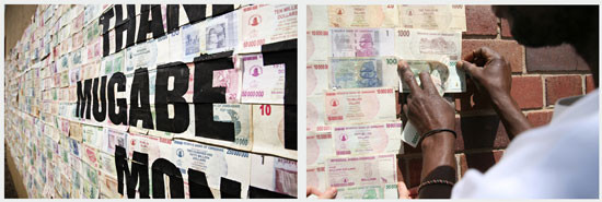 ▲ 짐바브웨 신문의 옥외 홍보물 ⓒ 칸 국제광고제  한국사무국 제공