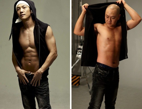 ▲ 신동욱(좌측)과 잼따(우측).