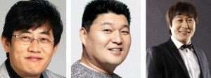 ▲ 좌측부터 이경규, 강호동, 김병만