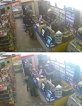 ▲ 인터넷 상에서 '편의점 폭행녀' 동영상이 화제가 되고 있다.ⓒCCTV 영상 캡처