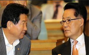 ▲ 안상수 한나라당 대표와 빅지원 민주당 원내대표 등이 '2010 올해의 다물어야 할 입'으로 선정됐다.ⓒ자료사진