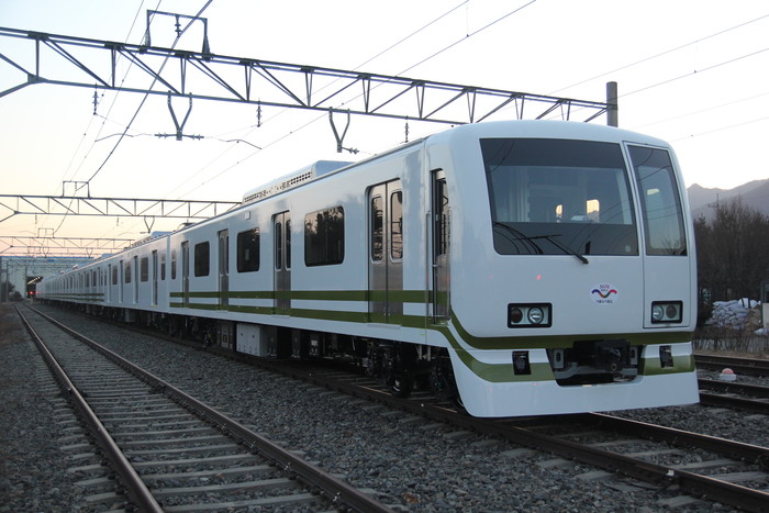 ▲ 28일 서울도시철도공사가 공개한 신형 전동차 외부 모습ⓒ뉴데일리