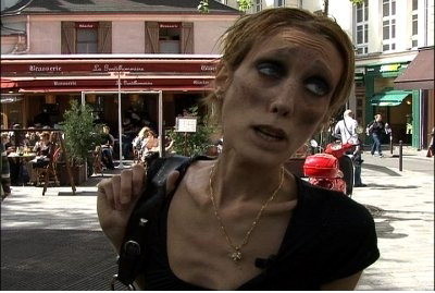 ▲ 프랑스의 모델 겸 배우인 이사벨 카로(Isabelle Caro, 28)가 거식증으로 사망했다. ⓒ‘W-누구를 위하여 살을 빼는가’편 캡처