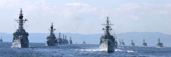 ▲ 일본 해상자위대의 모습. '펀치력'은 부족하지만 '방어력' 하나는 세계 일류급이다.ⓒ