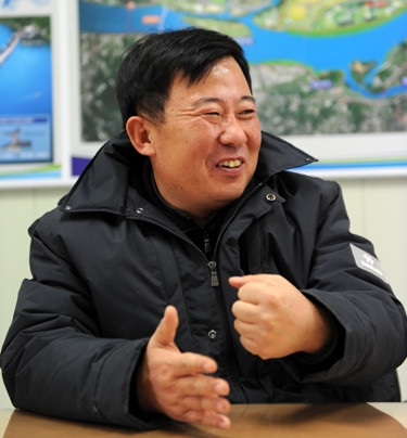 ▲ 윤효창 대림건설 이포보 공사부장.